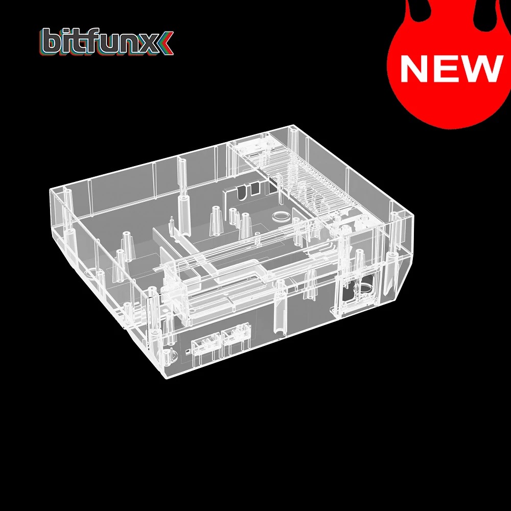 Bitfunx Transparent Game Console Replacement Shell Protective Housing Accessories For NES Nintendo Entertainment System Console
Bitfunx Transparent Game Console Replacement Shell Protective Housing Accessories For NES Nintendo Entertainment System Console