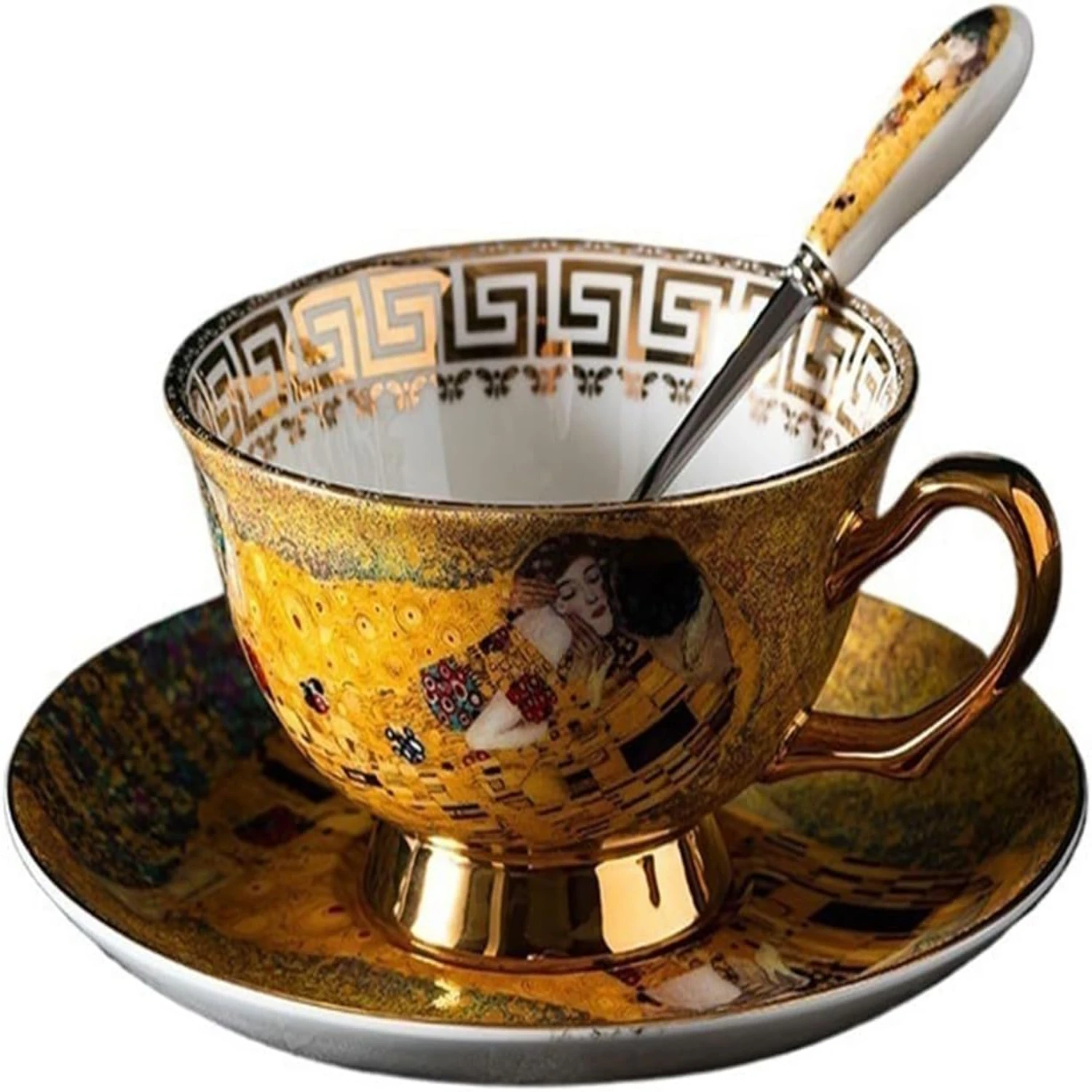 High-grade European Bone China Tea Set with British Style Porcelain Cups for Afternoon Tea - Retro Floral Design English Tea Cup
High-grade European Bone China Tea Set with British Style Porcelain Cups for Afternoon Tea - Retro Floral Design English Tea Cup