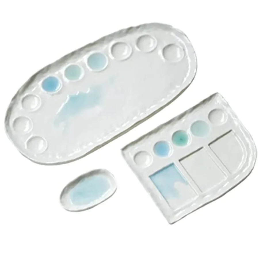 59in Ceramic Watercoor Mixing Paette, Square Porcelain Watercolor Palette, Porcelain Watercolor Palette, Ceramic Artist Paint P
59in Ceramic Watercoor Mixing Paette, Square Porcelain Watercolor Palette, Porcelain Watercolor Palette, Ceramic Artist Paint P