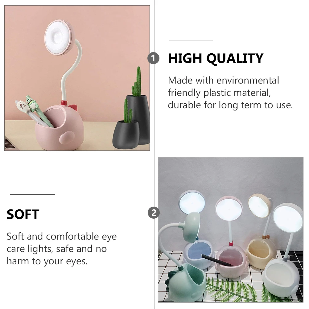Cartoon Dinosaur Table Lamp Desk Reading Rechargeable Dorm Light at Night Child
Cartoon Dinosaur Table Lamp Desk Reading Rechargeable Dorm Light at Night Child