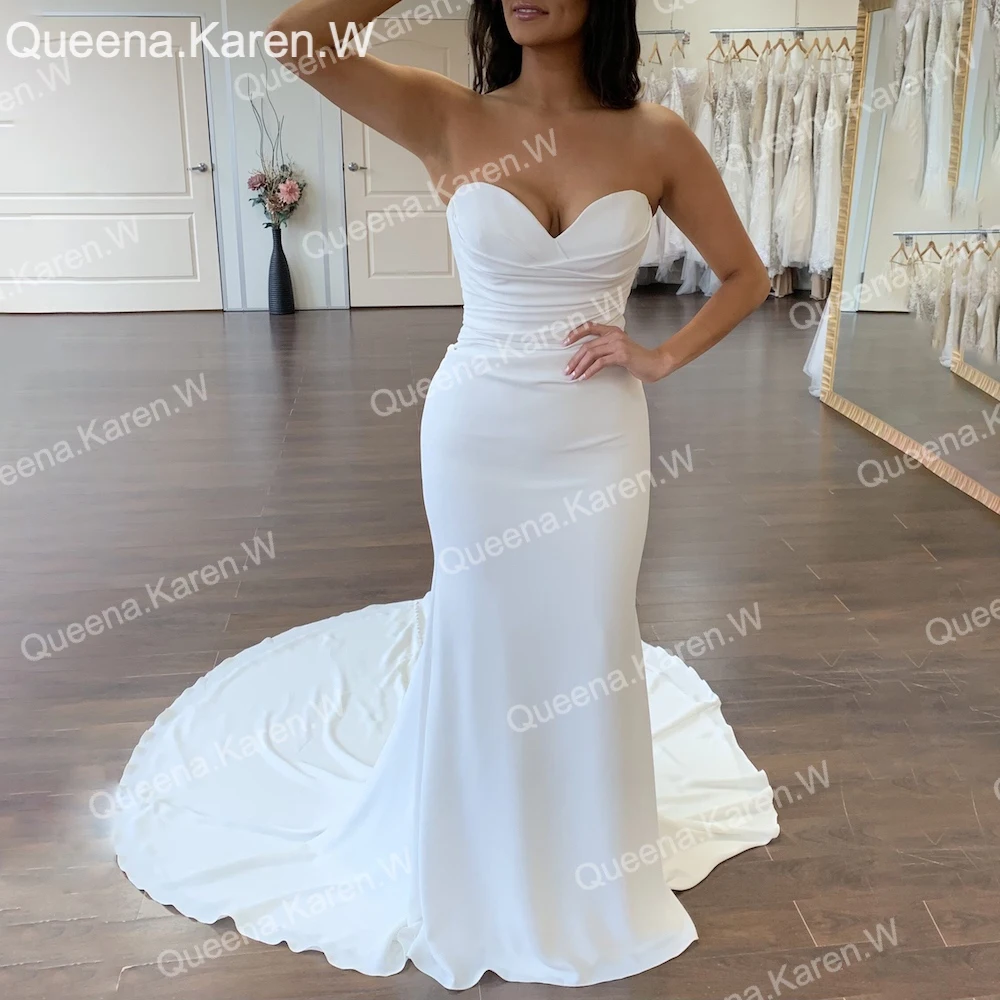 Elegant mermaid Wedding Dress taffeta bride dress robe de mariee removable off shoulder Wedding Bridal Gown
Elegant mermaid Wedding Dress taffeta bride dress robe de mariee removable off shoulder Wedding Bridal Gown