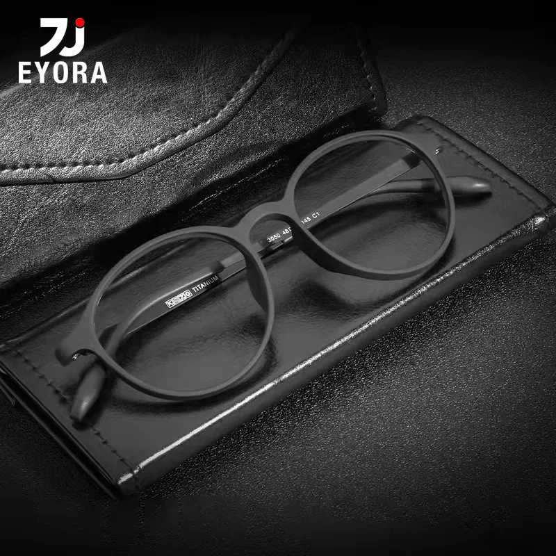 EYORA Retro Ultralight Round Reading Glasses Anti Blue Ray Photochromic Myopia Glasses Progressive Prescription Optical Eyewear
EYORA Retro Ultralight Round Reading Glasses Anti Blue Ray Photochromic Myopia Glasses Progressive Prescription Optical Eyewear