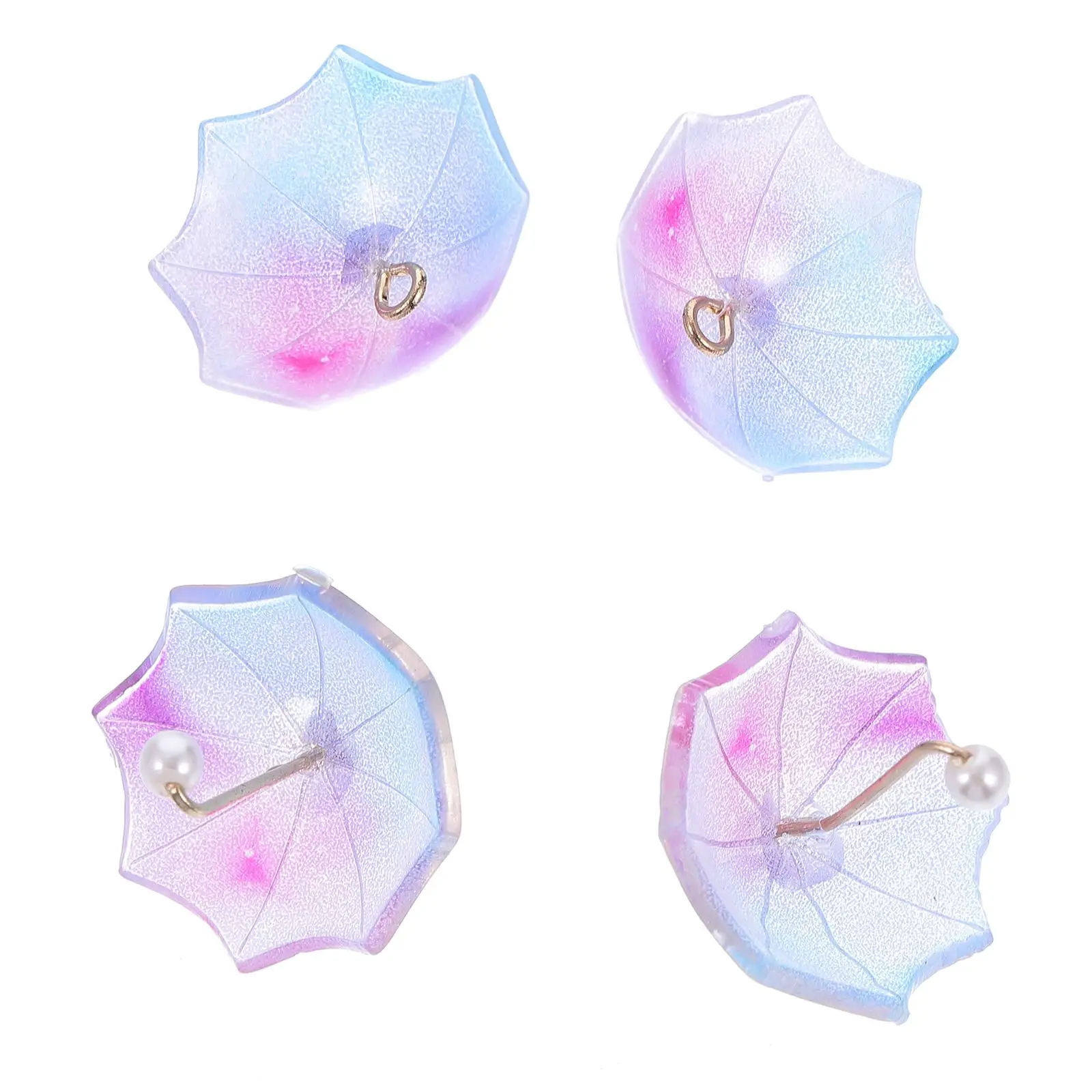 4 Pcs Umbrella Earrings Accessories Mini Pendant Earrings Cartoon Pendant Jewelry Making Craft Supplies Bright Color
4 Pcs Umbrella Earrings Accessories Mini Pendant Earrings Cartoon Pendant Jewelry Making Craft Supplies Bright Color
