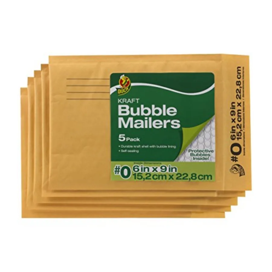 Brand Kraft Bubble Mailers, #0-, 284691,Tan
Brand Kraft Bubble Mailers, #0-, 284691,Tan