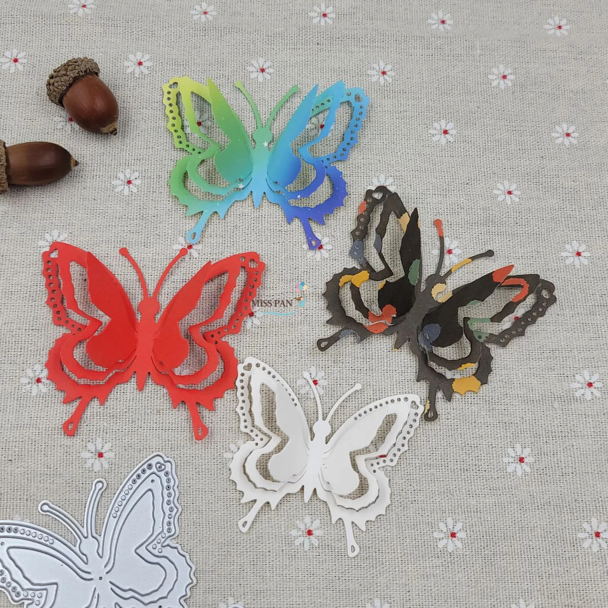 New 3D Butterflies Metal Dies Cutting for Scrapbooking Embossing DIY Manual Photo Album Decor Knife Mold Craft Stencils
New 3D Butterflies Metal Dies Cutting for Scrapbooking Embossing DIY Manual Photo Album Decor Knife Mold Craft Stencils