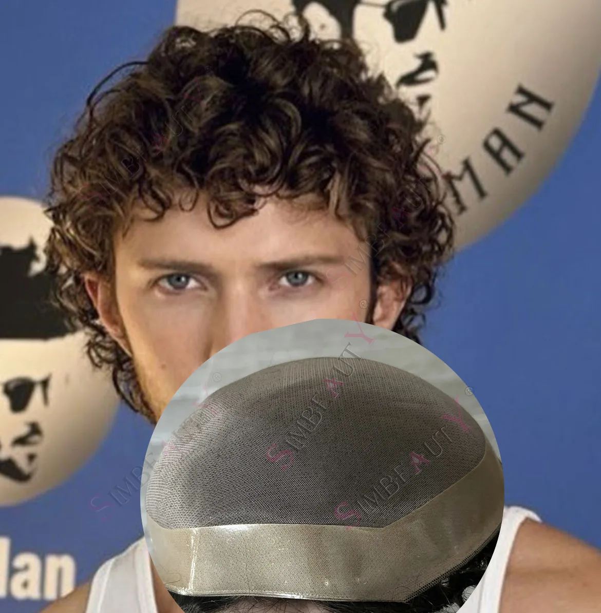 Super Durable Fine Mono 22mm 15mm 28mm Curly #4 Light Brown Men's Toupee 100% European HumanHair Natural Hairline Prosthe System
Super Durable Fine Mono 22mm 15mm 28mm Curly #4 Light Brown Men's Toupee 100% European HumanHair Natural Hairline Prosthe System