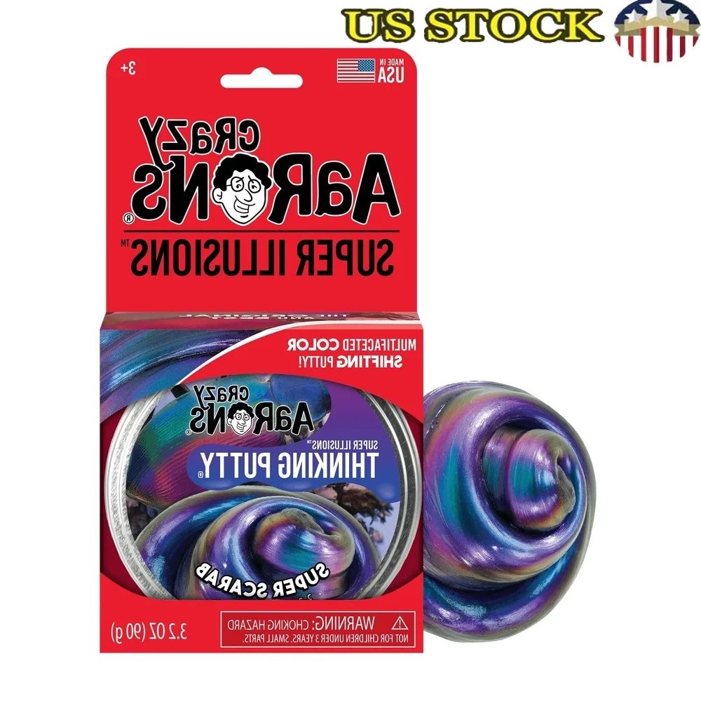 Супер иллюзии, шпатлевка, меняющая цвет, скарабей, забавная растягивающаяся формовка, прыгающая, разрывающаяся, нелипкая силиконовая игрушка в возрасте от 3 до Plus
Супер иллюзии, шпатлевка, меняющая цвет, скарабей, забавная растягивающаяся формовка, прыгающая, разрывающаяся, нелипкая силиконовая игрушка в возрасте от 3 до Plus