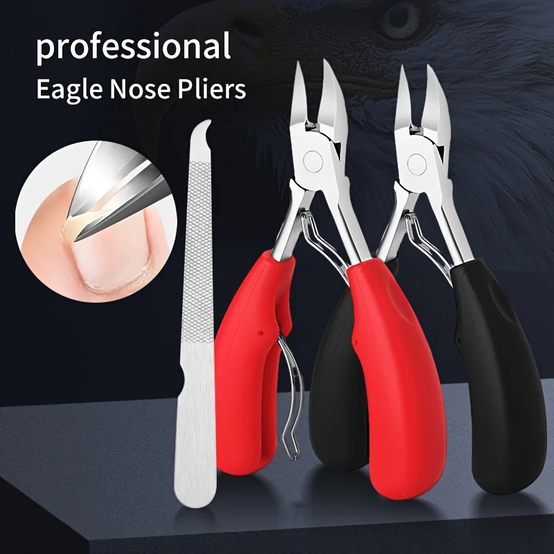 Two piece thick toenail trimmer set, hand and foot nail clippers, stainless steel nail clippers
Two piece thick toenail trimmer set, hand and foot nail clippers, stainless steel nail clippers