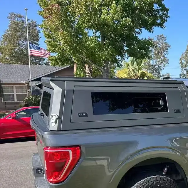 Steel or Aluminum Hardtop 4x4 Pickup Truck Bed Canopy Topper for Ranger Top Camper Pickup Truck with Windows
Steel or Aluminum Hardtop 4x4 Pickup Truck Bed Canopy Topper for Ranger Top Camper Pickup Truck with Windows
