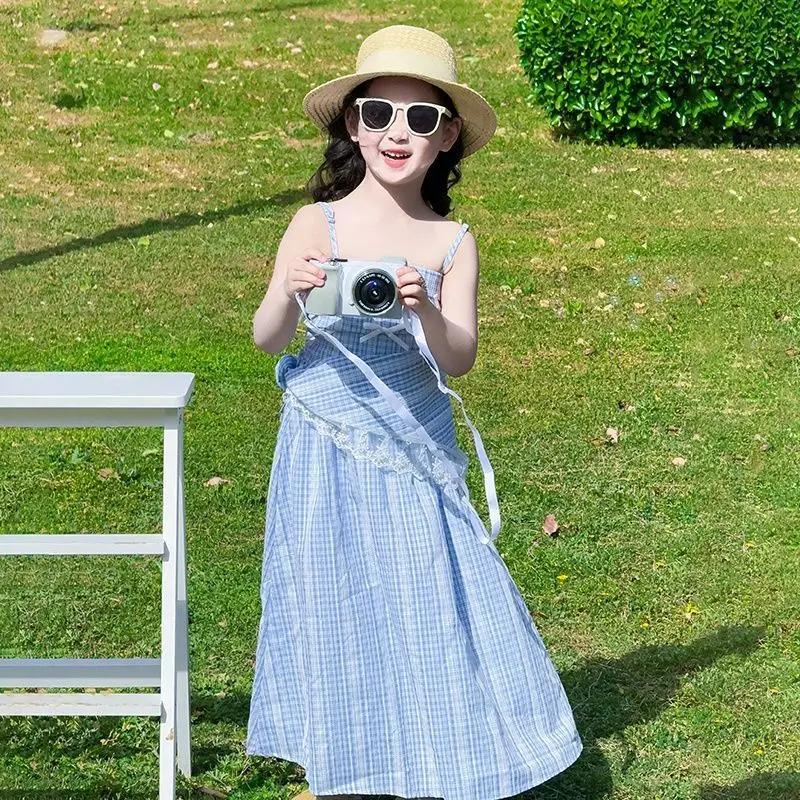 Girls Dress Summer 2025 New Childrens Princess Suspender High-end Feeling Dress Daily Versatile Casual and Comfortable
Girls Dress Summer 2025 New Childrens Princess Suspender High-end Feeling Dress Daily Versatile Casual and Comfortable