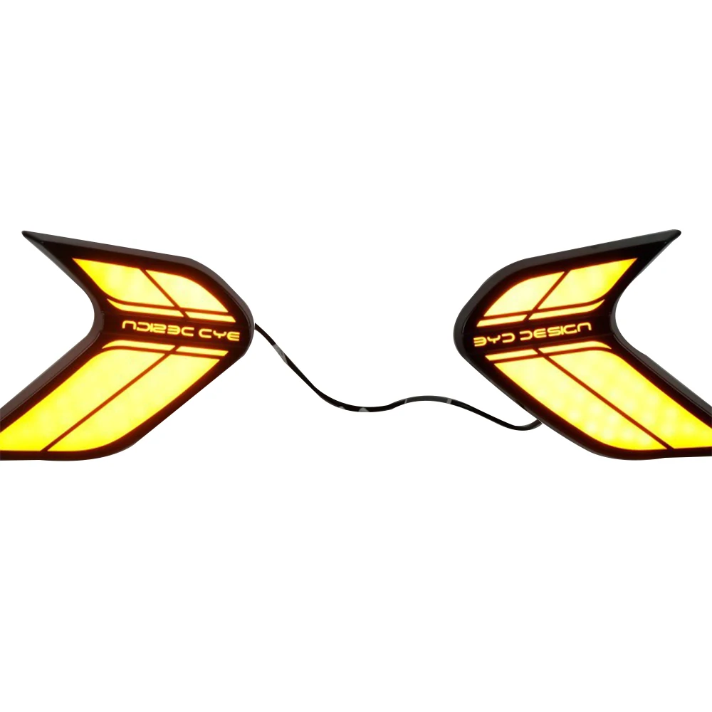 2023 BYD Seal LED Fender Light Modification Dual-color Daytime Running Light Yellow Light Flowing Turn Signal Light
2023 BYD Seal LED Fender Light Modification Dual-color Daytime Running Light Yellow Light Flowing Turn Signal Light