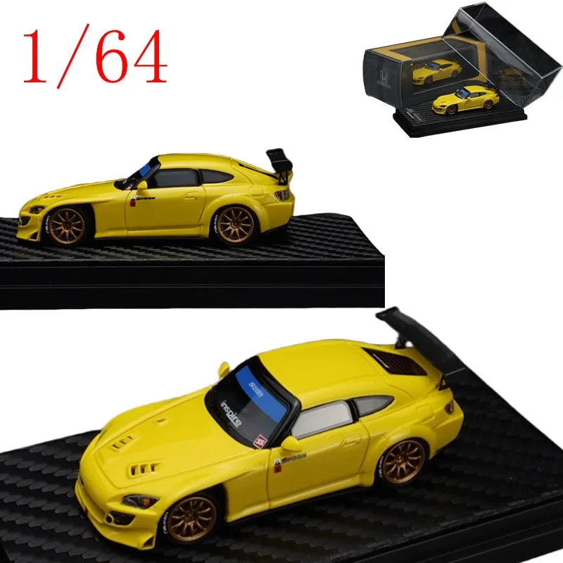 YM Model Diecast 1/64 Scale Honda S2000 (AP2) Low-rise Spoiler Polyurethane Resin “Yellow” Alloy Car Model Toys for Boys Gift
YM Model Diecast 1/64 Scale Honda S2000 (AP2) Low-rise Spoiler Polyurethane Resin “Yellow” Alloy Car Model Toys for Boys Gift