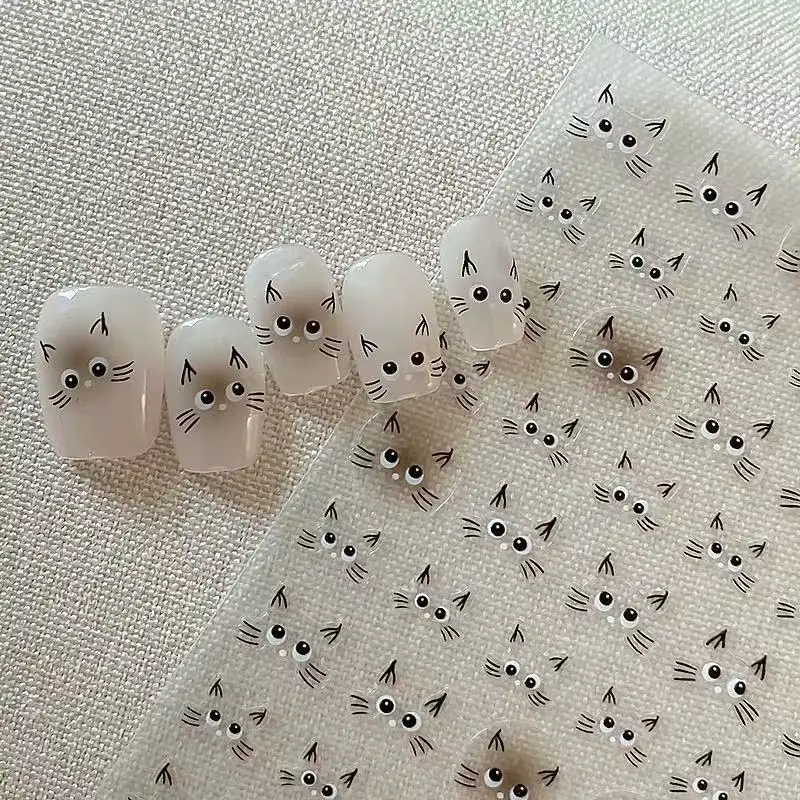 Новые наклейки для ногтей в стиле кошки сиамской породы 2026 года, 1 шт., милые, с большими глазами, самоклеящиеся, водонепроницаемые, для нейл-арта
Новые наклейки для ногтей в стиле кошки сиамской породы 2026 года, 1 шт., милые, с большими глазами, самоклеящиеся, водонепроницаемые, для нейл-арта