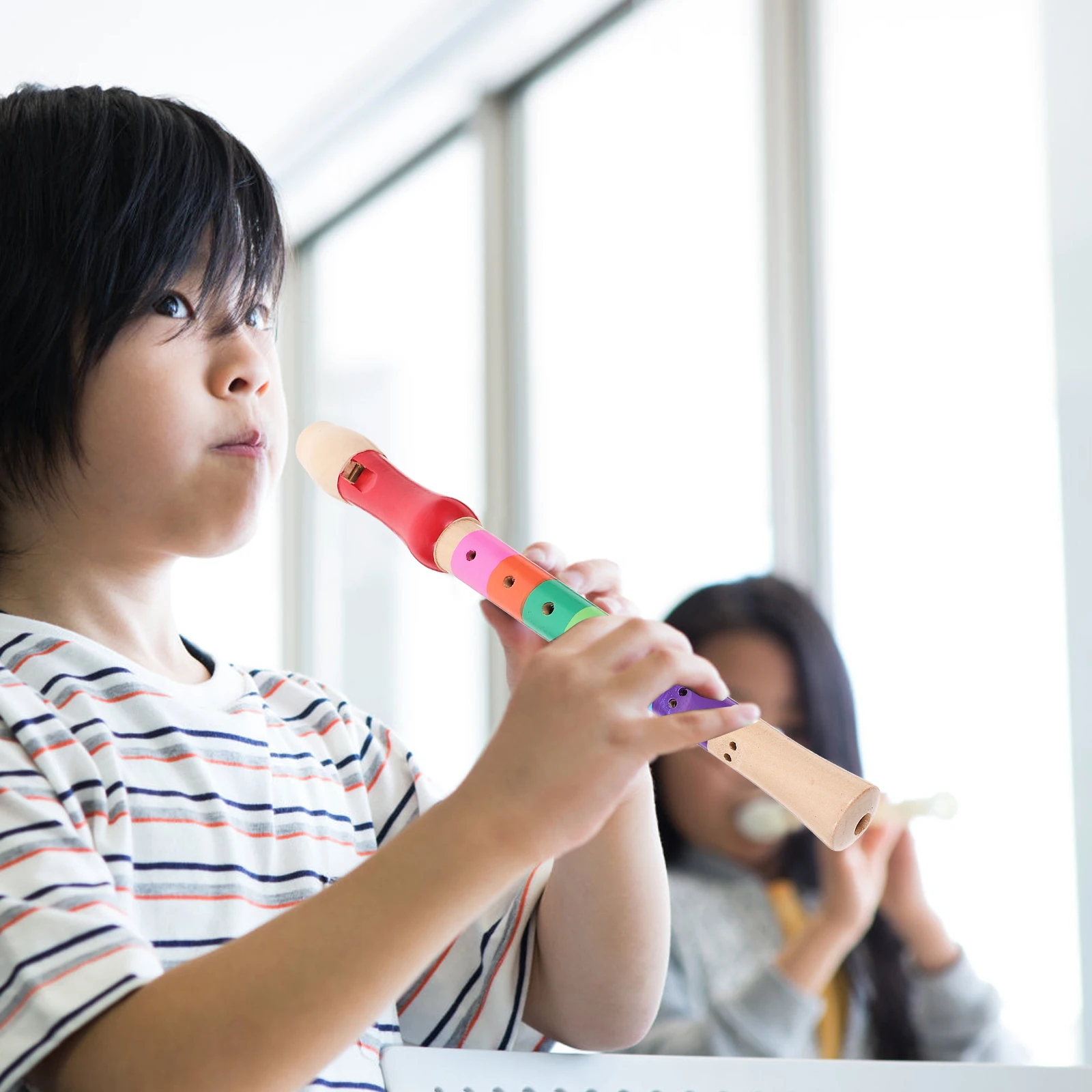 8 Hole Wood Made Soprano Recorder Flute Accurate Sound Wind Instrument for Music Practice Beginner Friendly Design
8 Hole Wood Made Soprano Recorder Flute Accurate Sound Wind Instrument for Music Practice Beginner Friendly Design