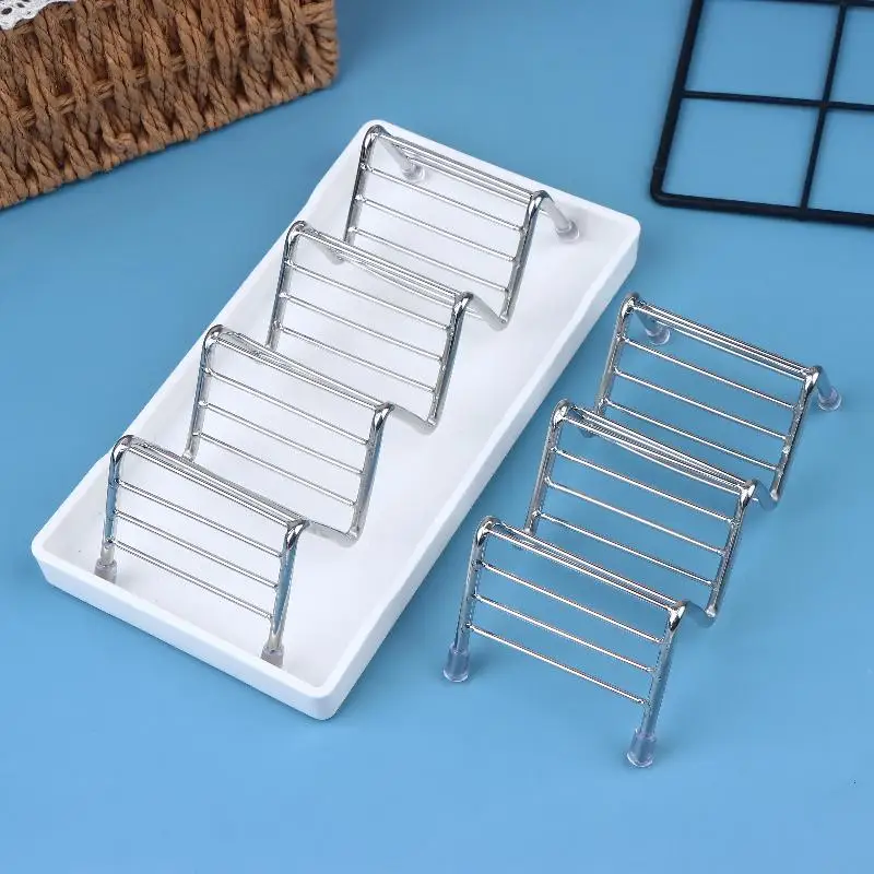 2/3 Grids Moisture-proof And Waterproof Sink Storage Rack Household Storage Stainless Steel Soap Rack Student Dormitory Soap
2/3 Grids Moisture-proof And Waterproof Sink Storage Rack Household Storage Stainless Steel Soap Rack Student Dormitory Soap