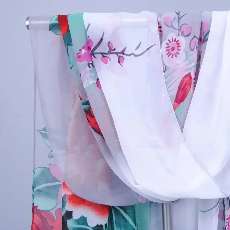 Spring Summer Small Silk Scarf Printed Cuckoo Sunscreen Chiffon Shawl XQ016 Sweet Bird Design Fashionable Accessory for Women
Spring Summer Small Silk Scarf Printed Cuckoo Sunscreen Chiffon Shawl XQ016 Sweet Bird Design Fashionable Accessory for Women