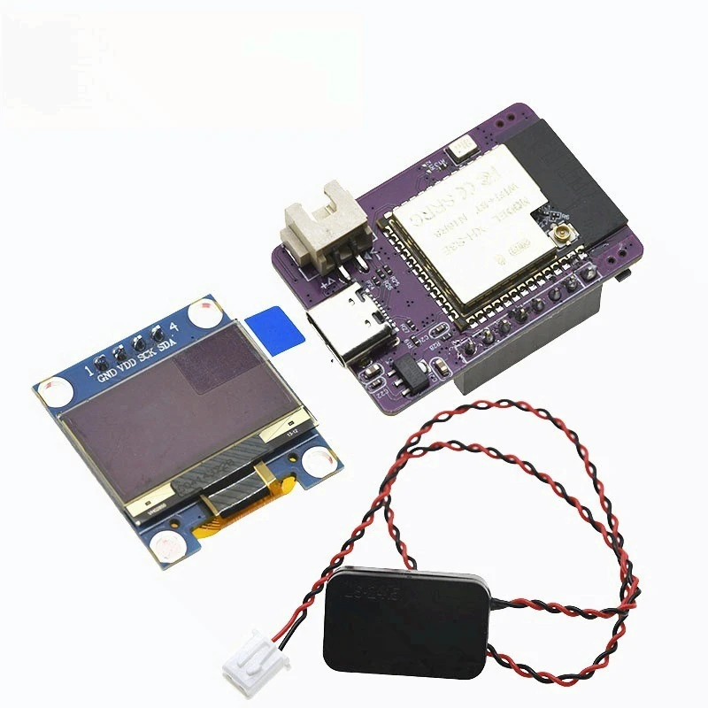 ESP32-S3-N16R8 Small Development Module, Pre-wired OLED for Xiaozhi AI Speech Robot
ESP32-S3-N16R8 Small Development Module, Pre-wired OLED for Xiaozhi AI Speech Robot