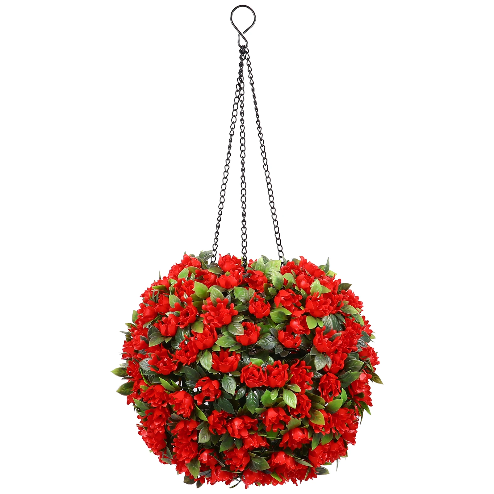1pc Solar Powered Flower Ball Lamp Red Color Outdoor Garden Decoration LED Solar Light Hanging Lamps for Terrace Lawn Courtyard
1pc Solar Powered Flower Ball Lamp Red Color Outdoor Garden Decoration LED Solar Light Hanging Lamps for Terrace Lawn Courtyard