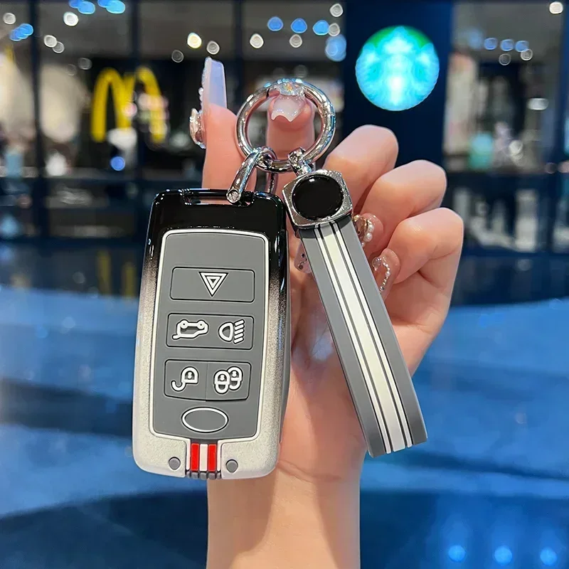 Zinc Alloy Silicone Car Key Case Cover For Land Rover A9 Range Rover Sport Evoque Freelander 2 Discovery 3 4 5 EVOQUE Keychain
Zinc Alloy Silicone Car Key Case Cover For Land Rover A9 Range Rover Sport Evoque Freelander 2 Discovery 3 4 5 EVOQUE Keychain