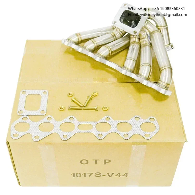 OTP Exhaust Pipe For 3mm 93-98 Toyot Supra MK4 JZA80 2JZ-GTE TT SS304 Single Tur Bo Manifold Schedule With T4 Flange 44mm WG
OTP Exhaust Pipe For 3mm 93-98 Toyot Supra MK4 JZA80 2JZ-GTE TT SS304 Single Tur Bo Manifold Schedule With T4 Flange 44mm WG