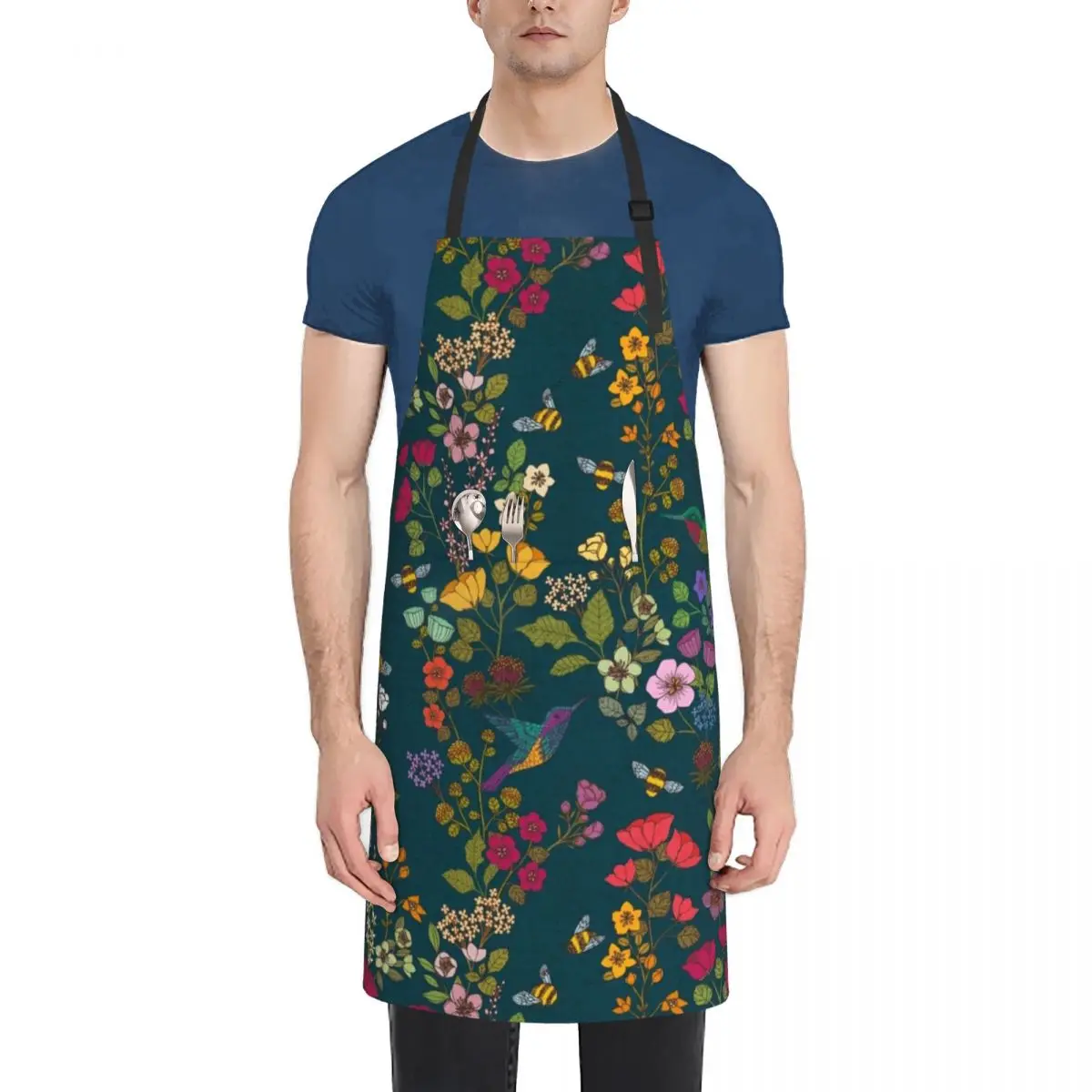 Hummingbirds and Bees Forest Garden Floral Apron Hairdressing Hairdresser Accessories Men'ss Apron
Hummingbirds and Bees Forest Garden Floral Apron Hairdressing Hairdresser Accessories Men'ss Apron