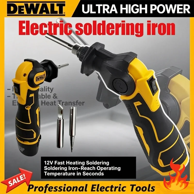 Dewalt Electric Soldering Iron: 30W Fast Heating Design with Adjustable Temperature for Precision Welding Work
Dewalt Electric Soldering Iron: 30W Fast Heating Design with Adjustable Temperature for Precision Welding Work