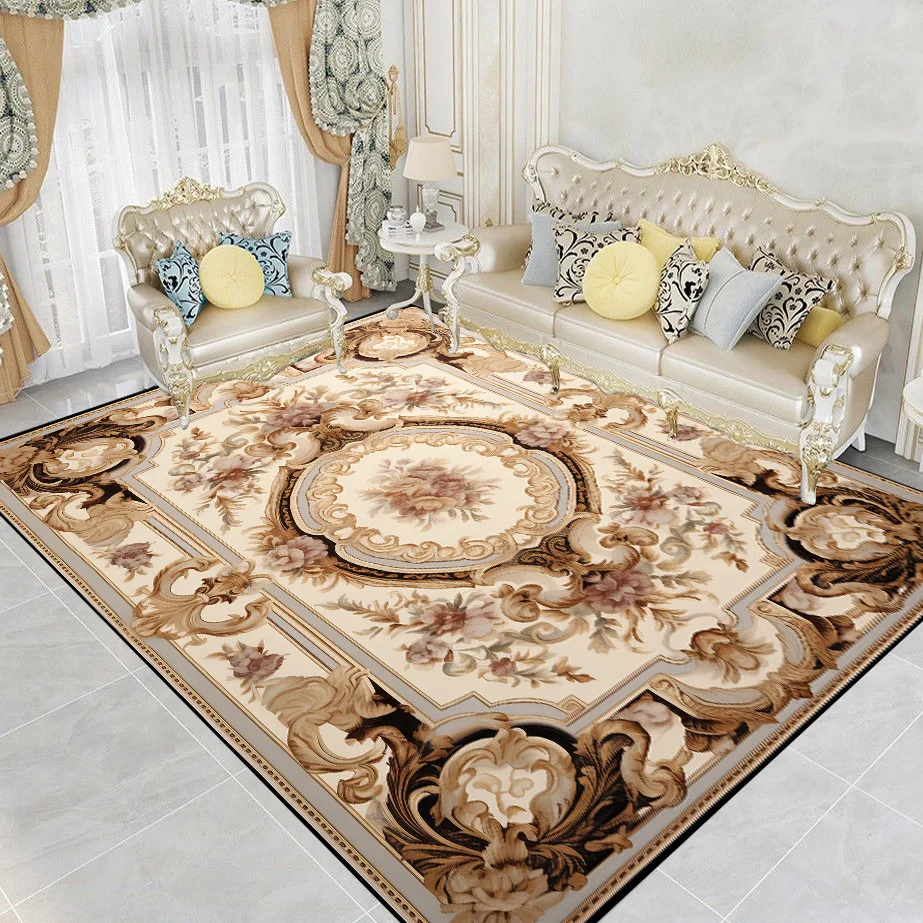 European Gorgeous Large Area Carpet Living Room Decoration Sofa Area Rugs 200x300cm Home Bedroom Soft Non-slip Entrance Mat
European Gorgeous Large Area Carpet Living Room Decoration Sofa Area Rugs 200x300cm Home Bedroom Soft Non-slip Entrance Mat