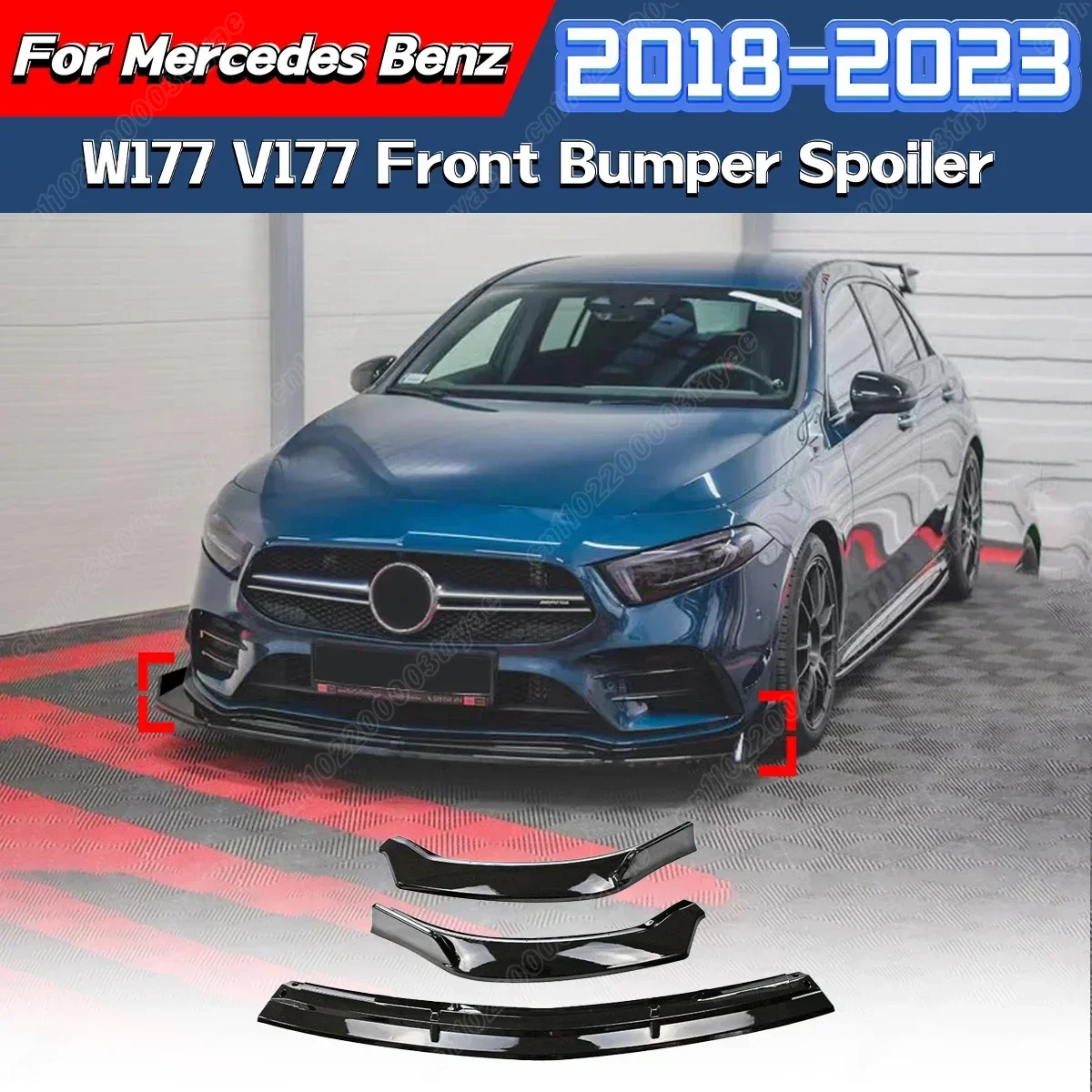 For Mercedes Benz A Class W177 V177 2018 2019 2020 2021 2022 2023 Front Bumper Spoiler Diffuser Front Lip Guard Modification Kit
For Mercedes Benz A Class W177 V177 2018 2019 2020 2021 2022 2023 Front Bumper Spoiler Diffuser Front Lip Guard Modification Kit