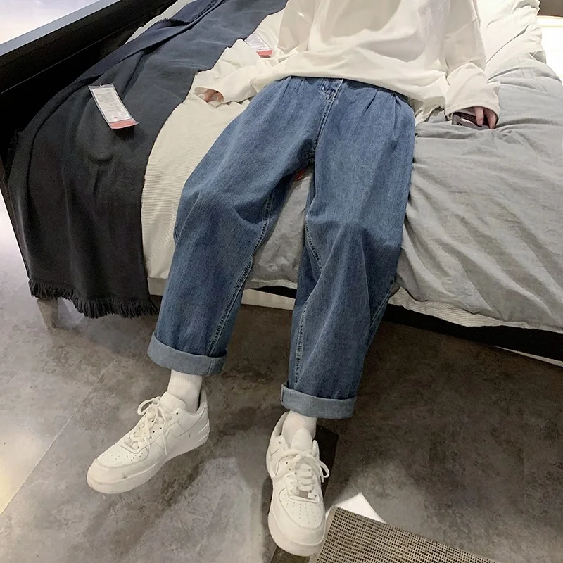 Retro Straight Leg Loose Wide Leg Men's Jeans Trendy Brand INS Hong Kong Sle Korean Version Autumn Winter Jeans
Retro Straight Leg Loose Wide Leg Men's Jeans Trendy Brand INS Hong Kong Sle Korean Version Autumn Winter Jeans