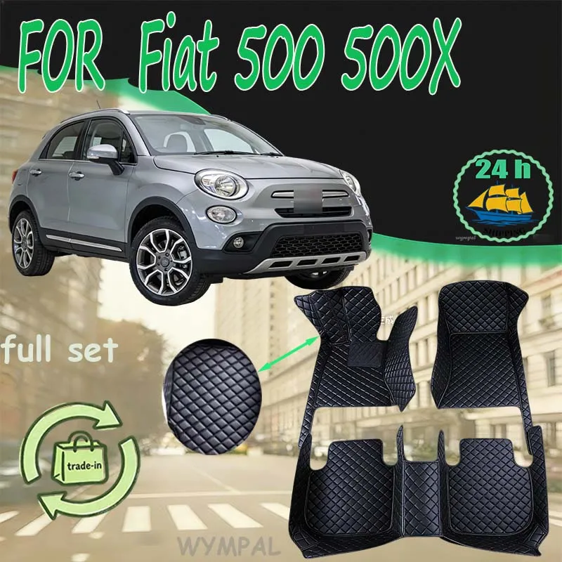 Изготовленные на заказ 3D автомобильные коврики с полным покрытием для Fiat 500 500X 2011-2012, детали интерьера, автоаксессуары
Изготовленные на заказ 3D автомобильные коврики с полным покрытием для Fiat 500 500X 2011-2012, детали интерьера, автоаксессуары