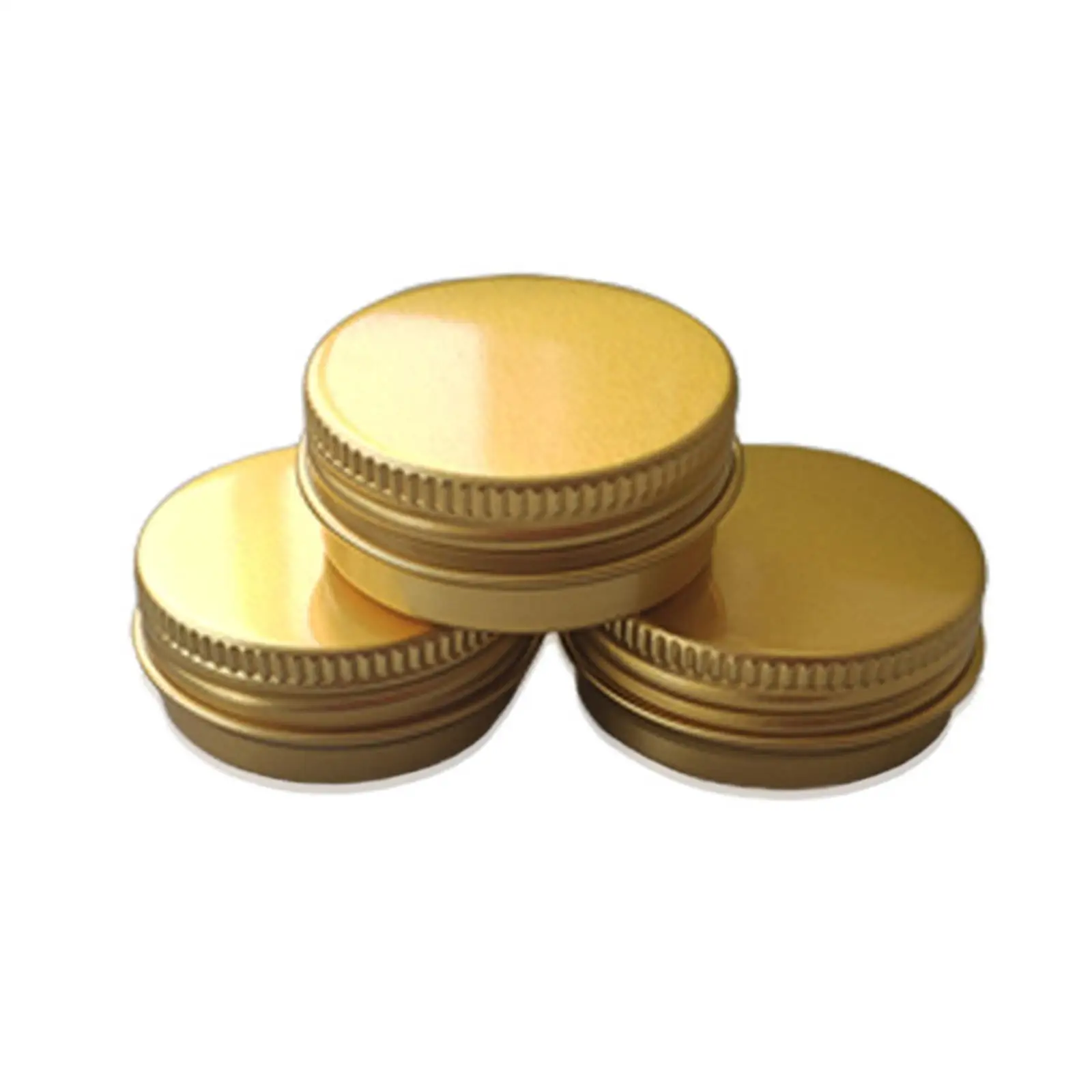 24pcs 15ml Aluminum Tin Cans Screw Top Golden Round Container Set for Lip Balm Candle Cosmetics Storage
24pcs 15ml Aluminum Tin Cans Screw Top Golden Round Container Set for Lip Balm Candle Cosmetics Storage