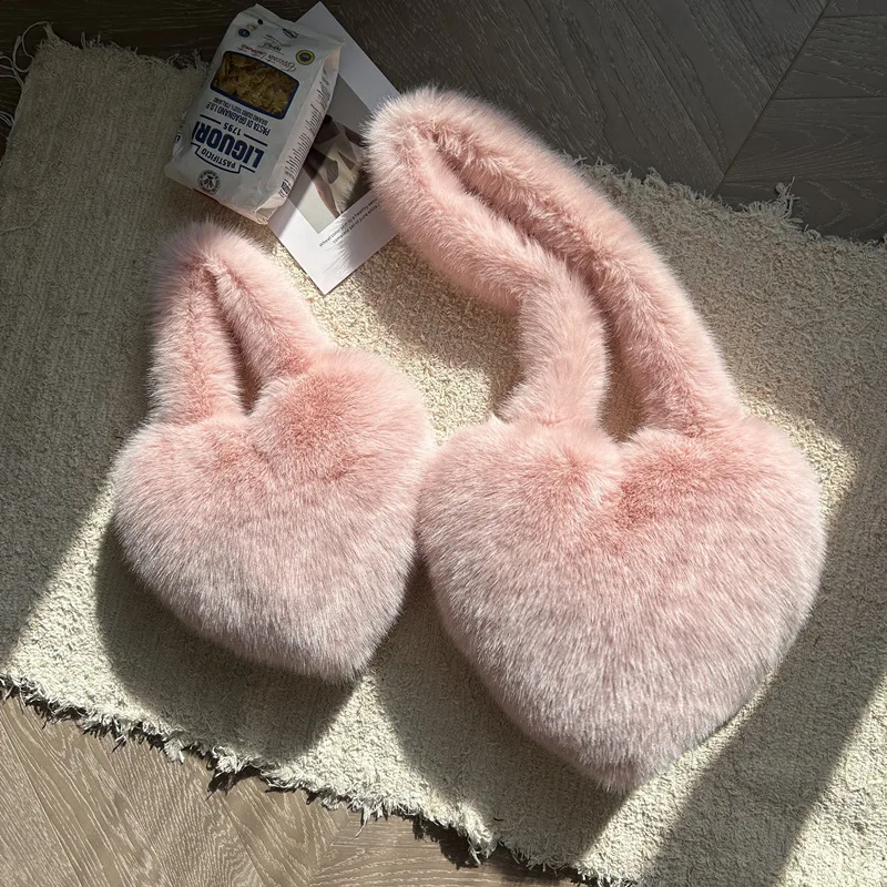 Y2k Hot Girls Fluffy Shoulder Bags Love Heart Female Pink Plush Handbags Large Capacity Women's Faux Fur Crossbody Bag Tote
Y2k Hot Girls Fluffy Shoulder Bags Love Heart Female Pink Plush Handbags Large Capacity Women's Faux Fur Crossbody Bag Tote