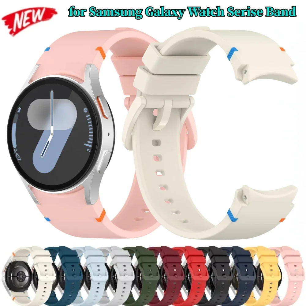 Силиконовый ремешок для Samsung Galaxy Watch FE 7 6 5 4 44 мм 40 мм 5 Pro Sports Official для Watch 6 4 Classic 47 мм 43 мм ремешок-браслет
Силиконовый ремешок для Samsung Galaxy Watch FE 7 6 5 4 44 мм 40 мм 5 Pro Sports Official для Watch 6 4 Classic 47 мм 43 мм ремешок-браслет