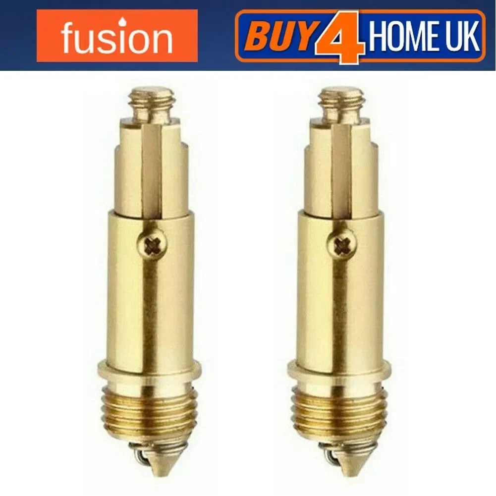 Basin Click Clack Waste Push Spring Core with Internal Brass Mechanism Compatible with Standard Basin Waste Thread Dimensions