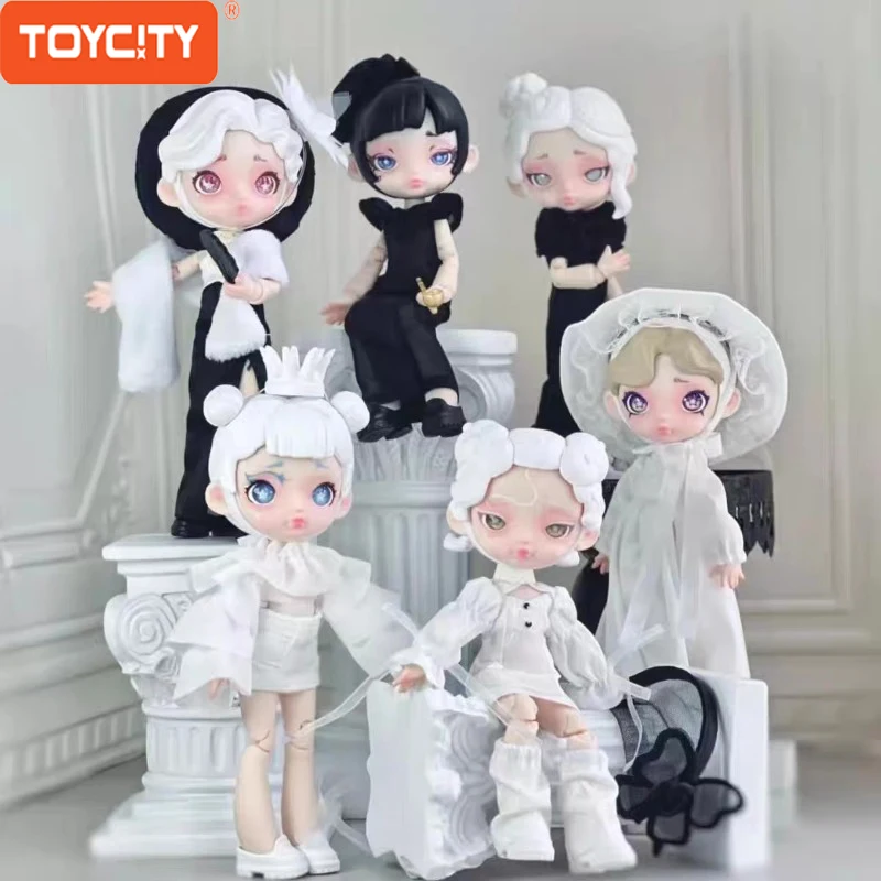 Toycity «Черно-белый спектр» Тема Laura, серия, экшн-фигурка, коллекция слепых коробок, игрушки, случайная загадочная коробка, подарки для детей 
Toycity «Черно-белый спектр» Тема Laura, серия, экшн-фигурка, коллекция слепых коробок, игрушки, случайная загадочная коробка, подарки для детей