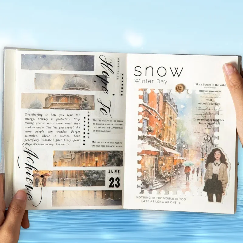 1 упаковка/2 упаковки Dreamscape Travel Пейзажная бумага 4 стиля Пейзажный фон Декор
1 упаковка/2 упаковки Dreamscape Travel Пейзажная бумага 4 стиля Пейзажный фон Декор