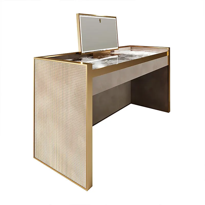 Modern large apartment with mirror makeup table designer Internet celebrity makeup stool
Modern large apartment with mirror makeup table designer Internet celebrity makeup stool