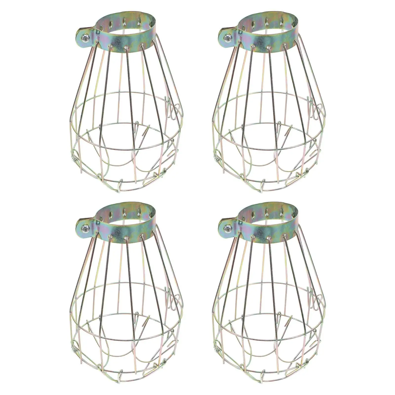 Retro Bird Cage Lantern 4 Pcs Metal Light Bulb Guard Vintage Home Decor Hanging Lamp Cover Iron Shade Industrial Style
Retro Bird Cage Lantern 4 Pcs Metal Light Bulb Guard Vintage Home Decor Hanging Lamp Cover Iron Shade Industrial Style