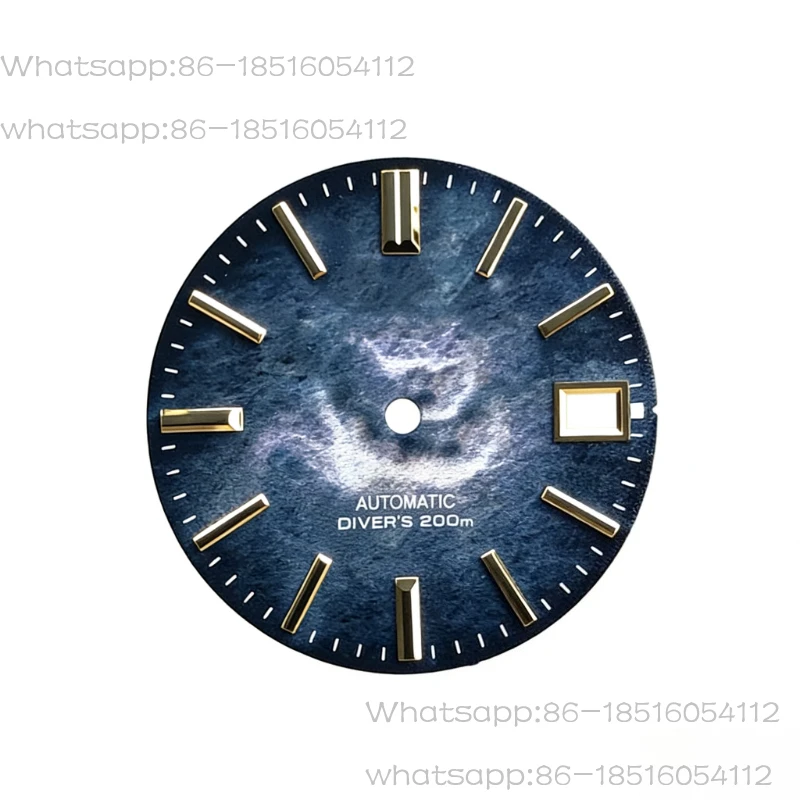 28.5mm Meteorite Pattern Diving Modified Dial | Four-color Gradient, Compatible with NH35/6R35 Movement
28.5mm Meteorite Pattern Diving Modified Dial | Four-color Gradient, Compatible with NH35/6R35 Movement