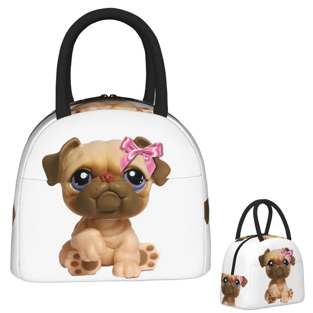 Coquette Littlest Pet Shop LPS Bulldog 451, изолированная сумка для обеда для женщин и детей, герметичные коробки для еды, термосумка для обеда
Coquette Littlest Pet Shop LPS Bulldog 451, изолированная сумка для обеда для женщин и детей, герметичные коробки для еды, термосумка для обеда