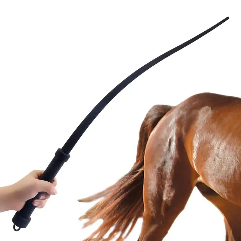 Horse Lunge Whip Silicone Riding Horse Whip Training Tool With Comfortable Handle Cosplay Equipment For Equestrian Sports
Horse Lunge Whip Silicone Riding Horse Whip Training Tool With Comfortable Handle Cosplay Equipment For Equestrian Sports