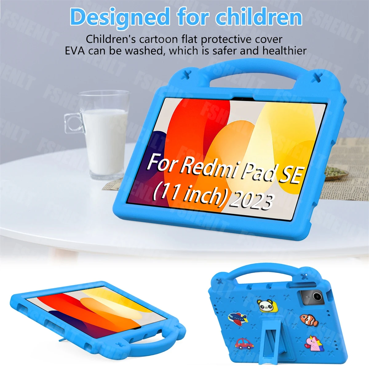 Для Xiaomi Redmi Pad SE (11 дюймов) 2023 детский чехол ручной противоударный противоударный чехол с поддержкой EVA для Redmi Pad SE 11 дюймов
Для Xiaomi Redmi Pad SE (11 дюймов) 2023 детский чехол ручной противоударный противоударный чехол с поддержкой EVA для Redmi Pad SE 11 дюймов