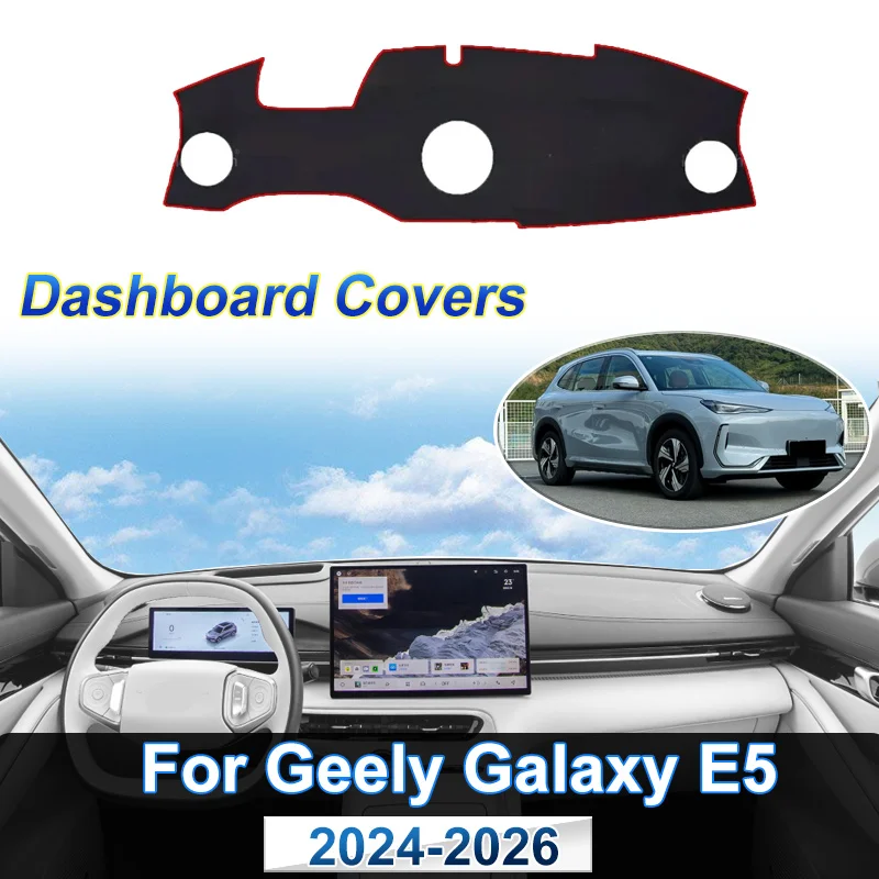 For Geely Galaxy E5 EX5 2024 2025 2026 Car Dashboard Cover Dash Mat Anti-Slip Avoid Sun Sunscreen Pad Dedicated Car Accessories
For Geely Galaxy E5 EX5 2024 2025 2026 Car Dashboard Cover Dash Mat Anti-Slip Avoid Sun Sunscreen Pad Dedicated Car Accessories