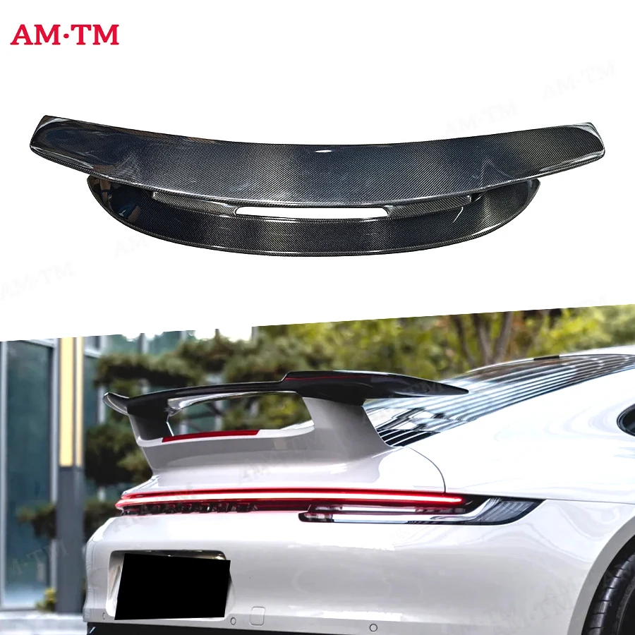 Для Porsche 911 992 Carrera SD Style 2019-2023 Спойлер из углеродного волокна Заднее крыло Авто гоночный автомобиль Стайлинг Хвостовая губа Крыло Комплект кузова 
Для Porsche 911 992 Carrera SD Style 2019-2023 Спойлер из углеродного волокна Заднее крыло Авто гоночный автомобиль Стайлинг Хвостовая губа Крыло Комплект кузова