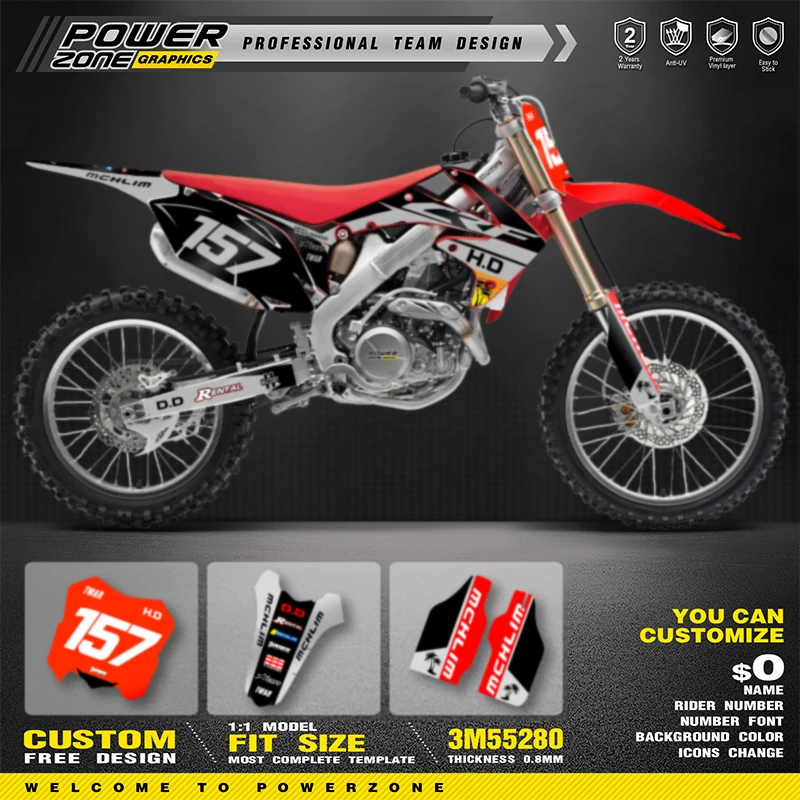 Powerzone Motorcycle Graphic Decal Stickers Kits For Honda CRF450 CRF450R 2009 2010 2011 2012 CRF250 CRF250R 2010-2012 2013 95
Powerzone Motorcycle Graphic Decal Stickers Kits For Honda CRF450 CRF450R 2009 2010 2011 2012 CRF250 CRF250R 2010-2012 2013 95
