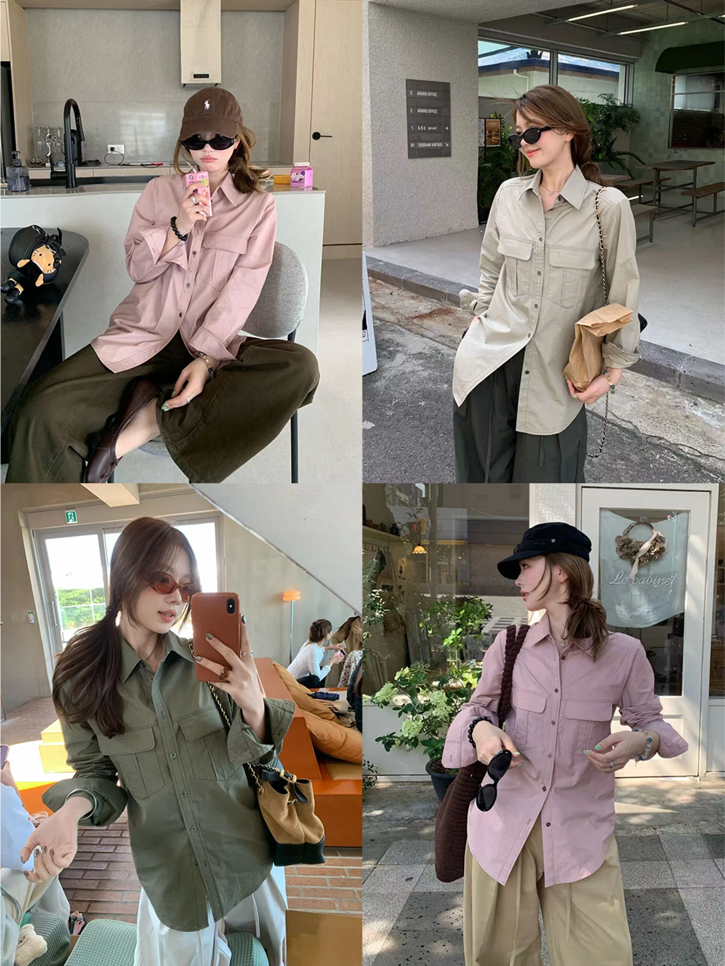 Waed American Retro Collar irt Lazy oulder Imxiang Salt Series Light Vintage Women's Casual Long Sve Cotton irt
Waed American Retro Collar irt Lazy oulder Imxiang Salt Series Light Vintage Women's Casual Long Sve Cotton irt