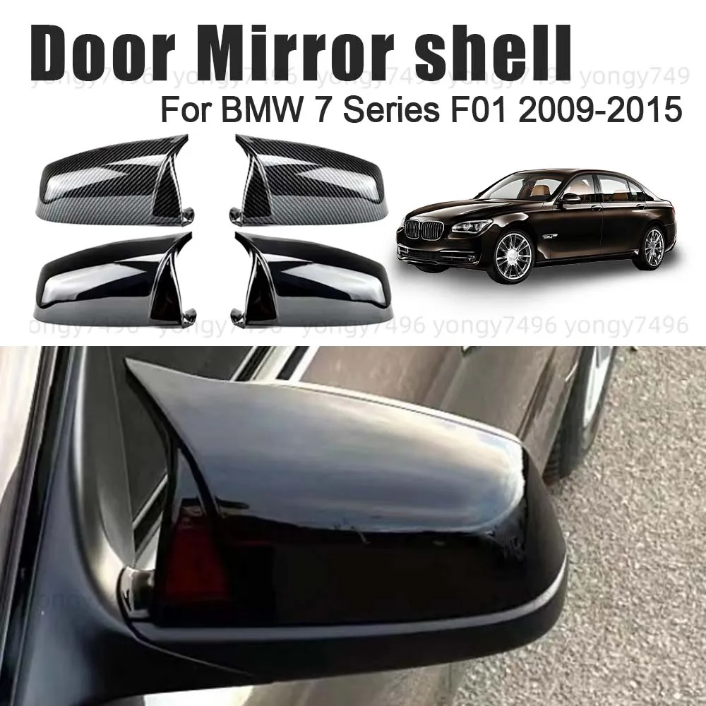 Protective Cover Door Mirror Shell For BMW 7 Series F01 2009-2015 Glossy Black Carbon Fiber Forging Marks Cars Accessories
Protective Cover Door Mirror Shell For BMW 7 Series F01 2009-2015 Glossy Black Carbon Fiber Forging Marks Cars Accessories