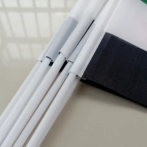 aerlxemrbrae    50pcs/lot   Syria hand flag 14*21cm The Syrian Arab Republic Syrian three Star Scarf Banner