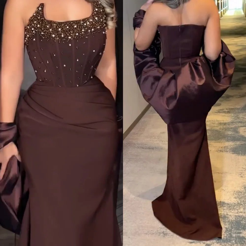 Customized Pastrol Jersey Sequined Pleat Pattern Mermaid Strapless Long Dresses Bespoke Occasion Celebrity Chinese Style
Customized Pastrol Jersey Sequined Pleat Pattern Mermaid Strapless Long Dresses Bespoke Occasion Celebrity Chinese Style