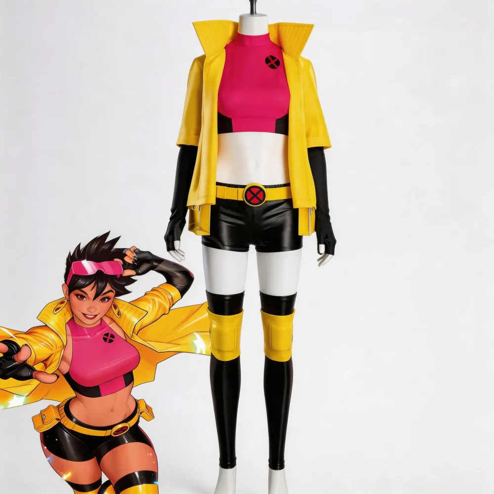 X-Men Jubilee Jubilation Lee Cosplay Costume Anime Character Halloween Masquerade Performance Clothing for Adult Women
X-Men Jubilee Jubilation Lee Cosplay Costume Anime Character Halloween Masquerade Performance Clothing for Adult Women